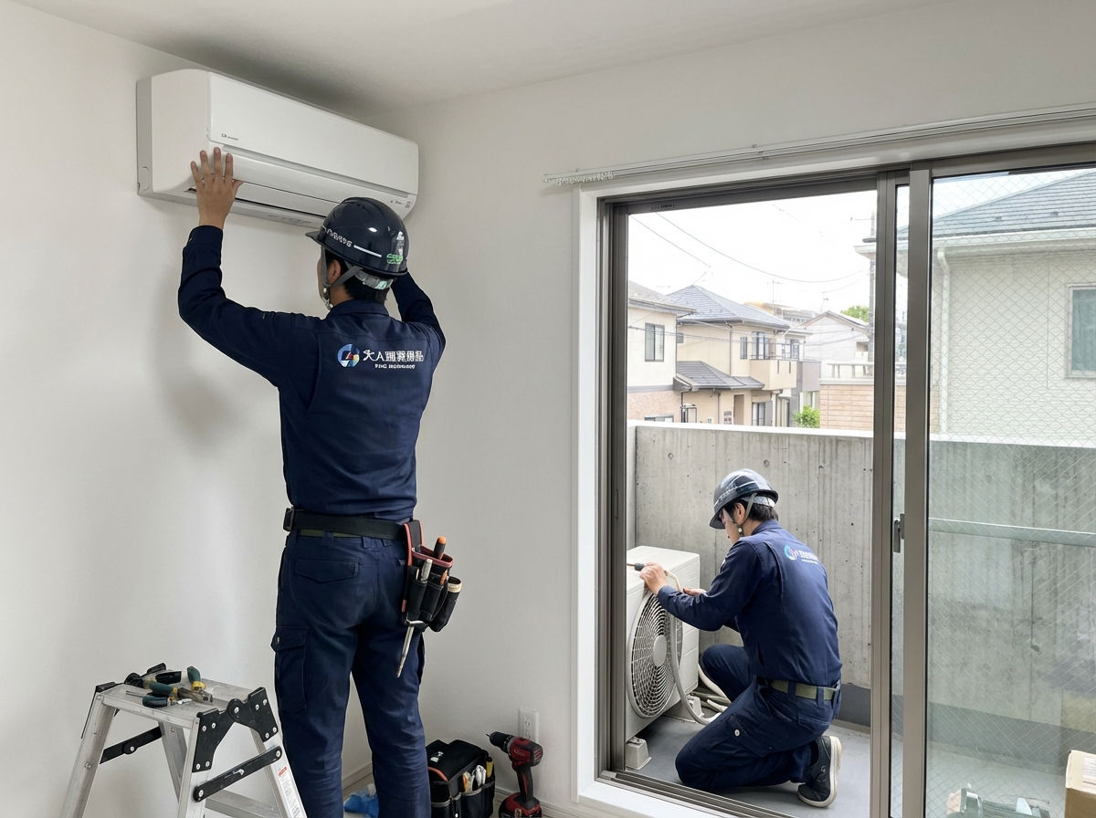エアコン販売と取付け|熊本北区の田中電気商会 家庭用・業務用エアコンの種類