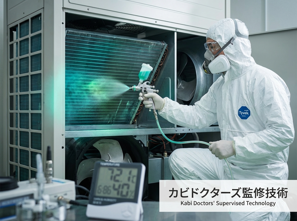 カビドクターズ協力 防カビ専門施工