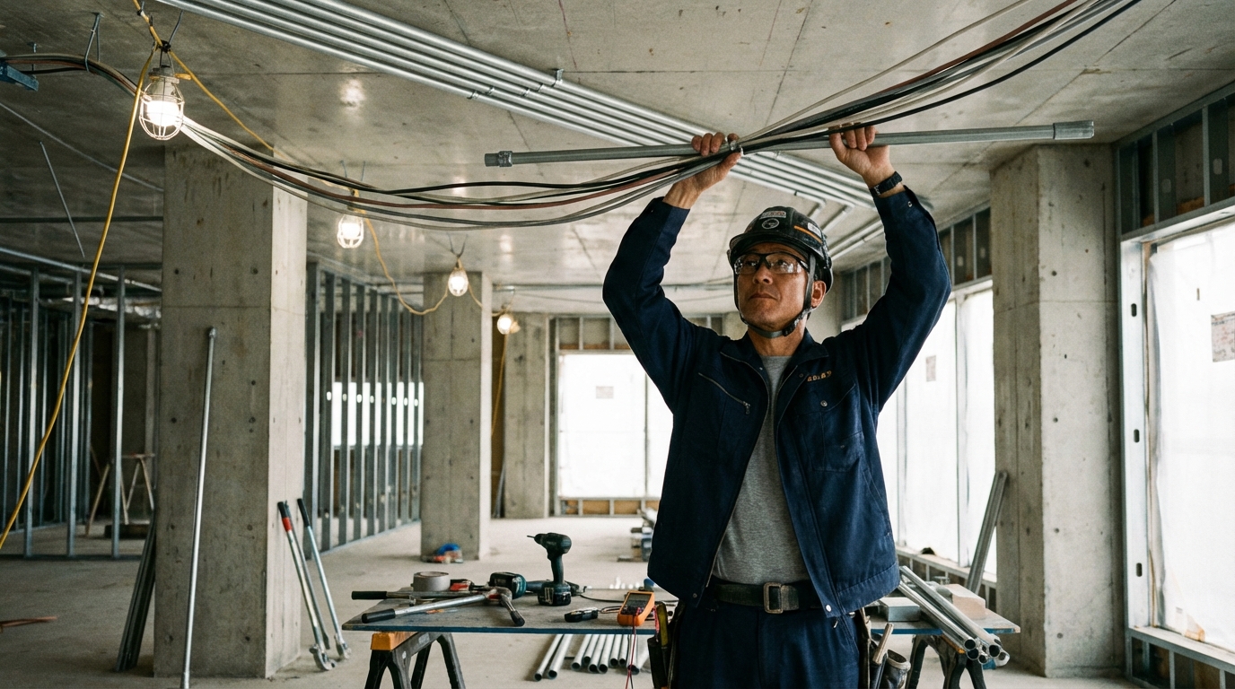店舗・事務所の電気工事