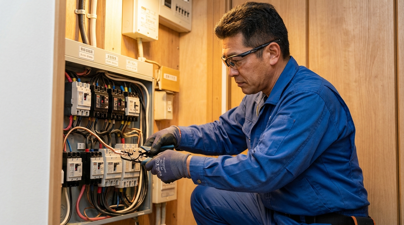 TOP 田中電気商会 - 住宅・店舗の電気配線工事